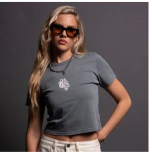 Darcsport wolves green crop top